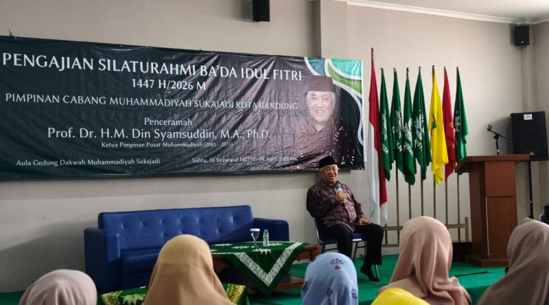 Prof Din Syamsuddin Gaungkan Semangat Al-Hanifiyatus Samhah
